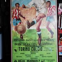 Poster partita Torino Calcio-Real Madrid