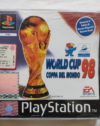 World Cup 98 Coppa del mondo PS1 1998 Pal Ita

