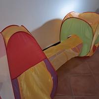 Tende  tunnel multicolori per bambini
