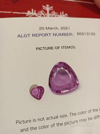 Pietra preziosa, zaffiro viola