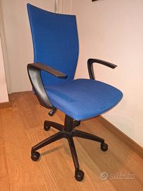 Sedia scrivania con rotelle