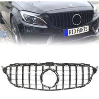 GRIGLIA MERCEDES W205 19- LOOK AMG GT NERO