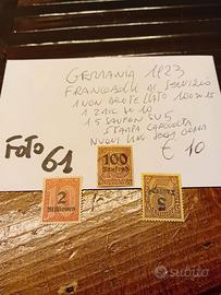 Germania francobolli 3 parte