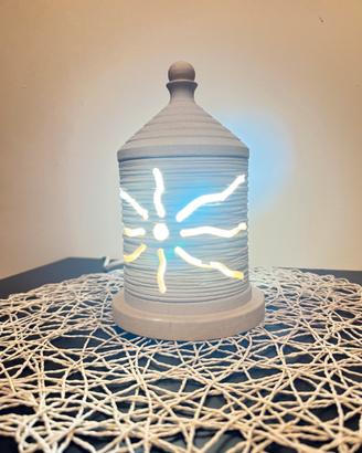 Lampada trullo pugliese artigianale