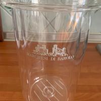 Rinfrescatore portabottiglia trasparente Guzzini