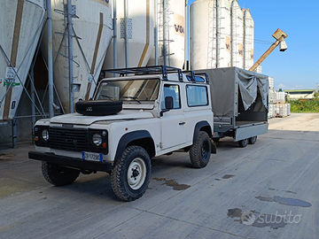 Carrello rimorchio telonato