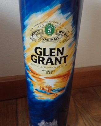 Whiskey Glenn Grant vintage confezione metallo 