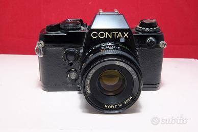 Contax 139 quartz con dorso data e 50 mm yashica