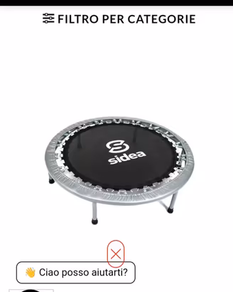 Trampolino fitness