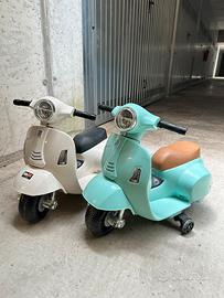 Moto Vespa elettrica bambini
