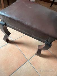 Sgabello e sedia vintage