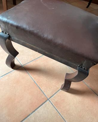 Sgabello e sedia vintage