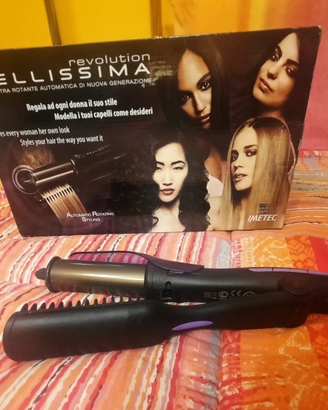 Piastra rotante per capelli