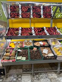 scaffale in ferro zincato