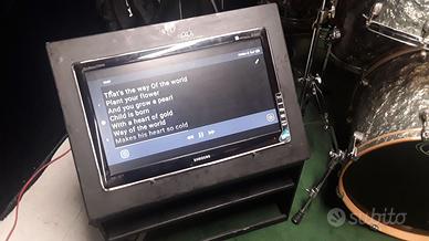 gobbo monitor video da palco per  musicisti