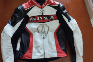 Giacca moto Arlen Ness pelle