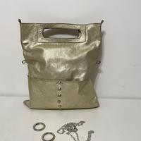 Borsa oro vera pelle Yuri