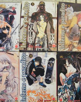 INFERNO E PARADISO COLLECTION 6 MANGA in Blocco