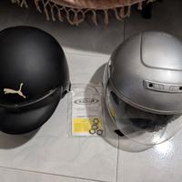 Caschi moto scooter, puma e zeus