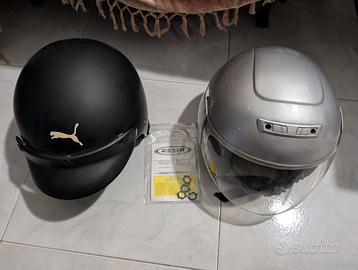 Caschi moto scooter, puma e zeus