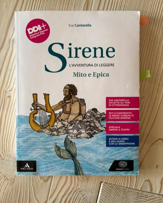 libro di Mito ed Epica sirene ISBN 9788828622802