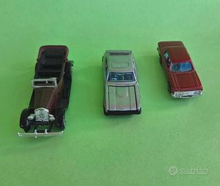 Lotto 3 Modellini Vintage 1/64 No Matchbox 