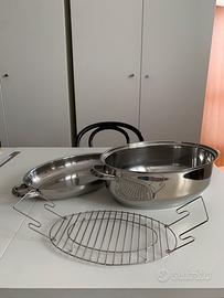 Pentola ovale rostiera