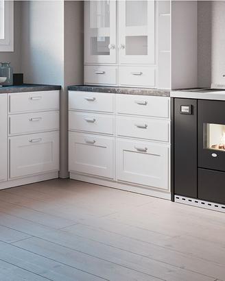 termocucina a legna completa