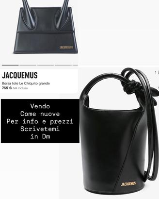 Borse Jacquemus come nuove