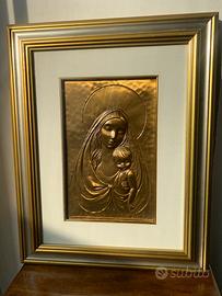 Arte relogiosa  quadro 42 c 33 cm- Bertagna