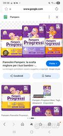 Pannolini Pampers e Baby dry