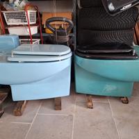 Sanitari vintage colorati Ideal Standard mod.Conca