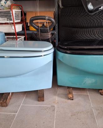 Sanitari vintage colorati Ideal Standard mod.Conca