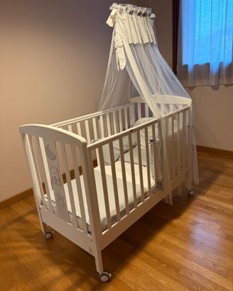 Lettino Italbaby My Teddy completo, come nuovo