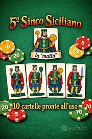 SINCO - Sicilian Edition | Gioco da tavolo