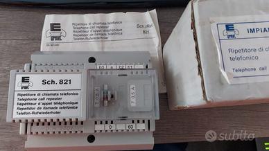 Ripetitore di chiamata telefonico sch.821 URMET