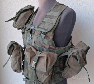 Tactical Vest verde Milte U.S. Army MOLLE system