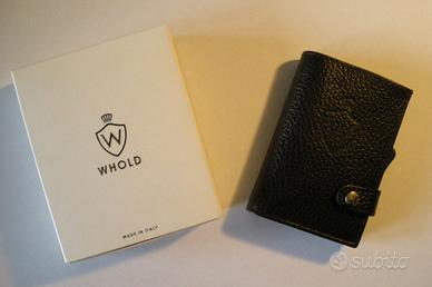 Pocket organizer in pelle