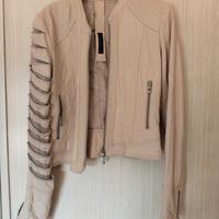 giubbottino di vera pelle twin set