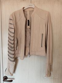 giubbottino di vera pelle twin set