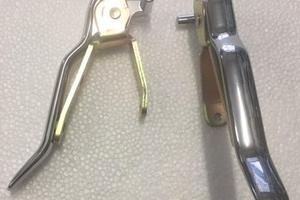 2 maniglie esterne porta dx/sx fiat 500 c topolino