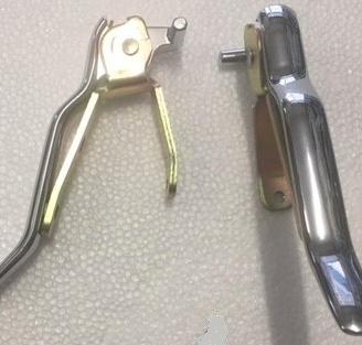 2 maniglie esterne porta dx/sx fiat 500 c topolino