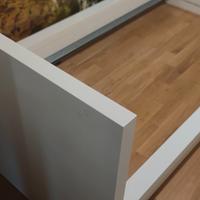 letto Ikea 200x90 con doghe e materasso 