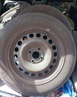 Cerchi e gomme 15" Fiat Grande Punto-Opel astra G