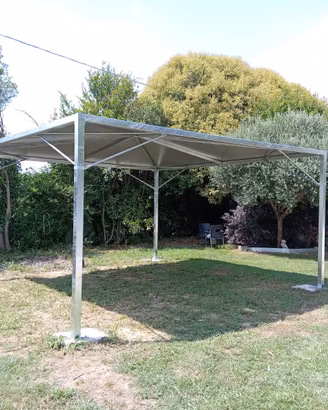 COPERTURA PER AUTO MT. 5 X 5 E ANCHE SU MISURA