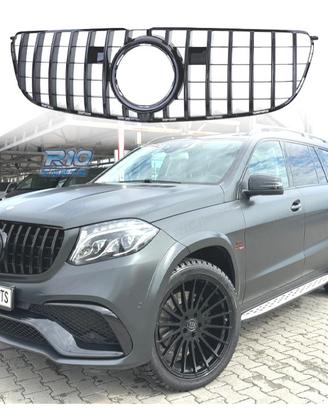 GRIGLIA MERCEDES GLS X166 15-19 LOOK AMG GT NERO L