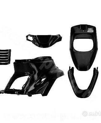 CARENE MBK BOOSTER YAMAHA BWS NERO METAL