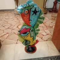 Scultura in vetro di murano