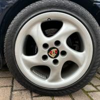 Cerchi Porsche 993 e gomme 255/40 205/50 17 pollic