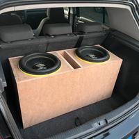 doppio subwoofer ground zero